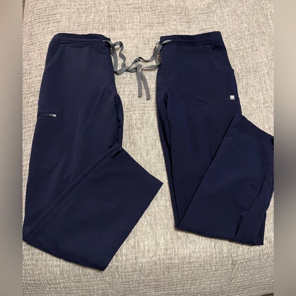 Figs Navy Yola Scrubs. 2 Pairs.